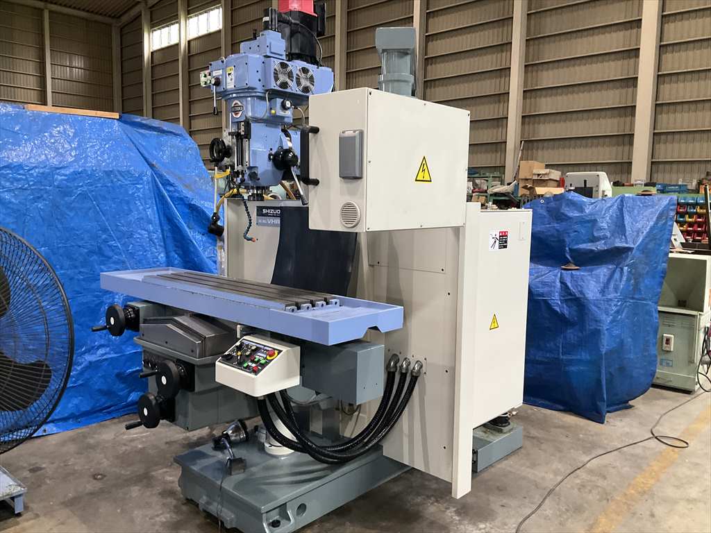 静岡鉄工所製NCフライス盤VHR-AN入荷しました。 各種工作機械の遠藤